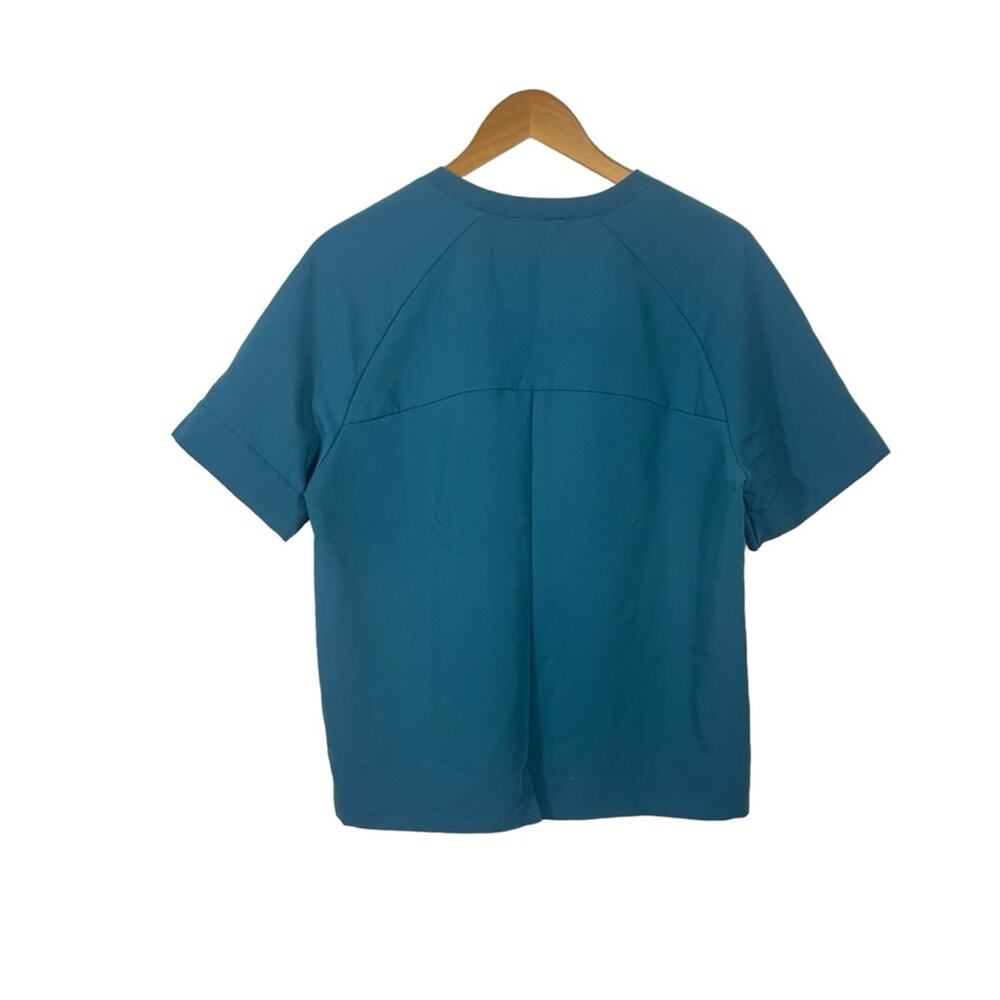 Figs Kaumba Raglan Scrub Top Caribbean Blue Size Small - Picture 3 of 9